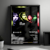 The Rapture "Echoes" Album Cover Poster - with Complete Tracklist
