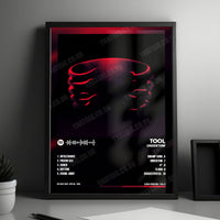 Tool "Undertow" Album Cover Poster - with Complete Tracklist