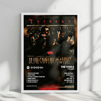 The Voidz "Tyranny" Album Cover Poster - with Complete Tracklist