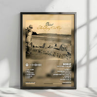 Beirut "The Flying Club Cup" Album Cover Poster - with Complete Tracklist