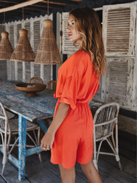 Playsuit In Orange