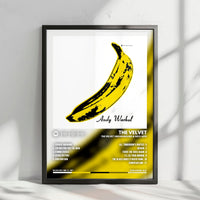 The Velvet Underground & Nico "The Velvet Underground & Nico  " Album Cover Poster - with Complete Tracklist