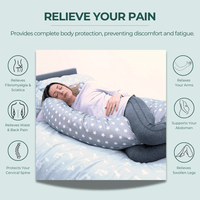 6 Ft Maternity / Pregnancy Pillow - No Case