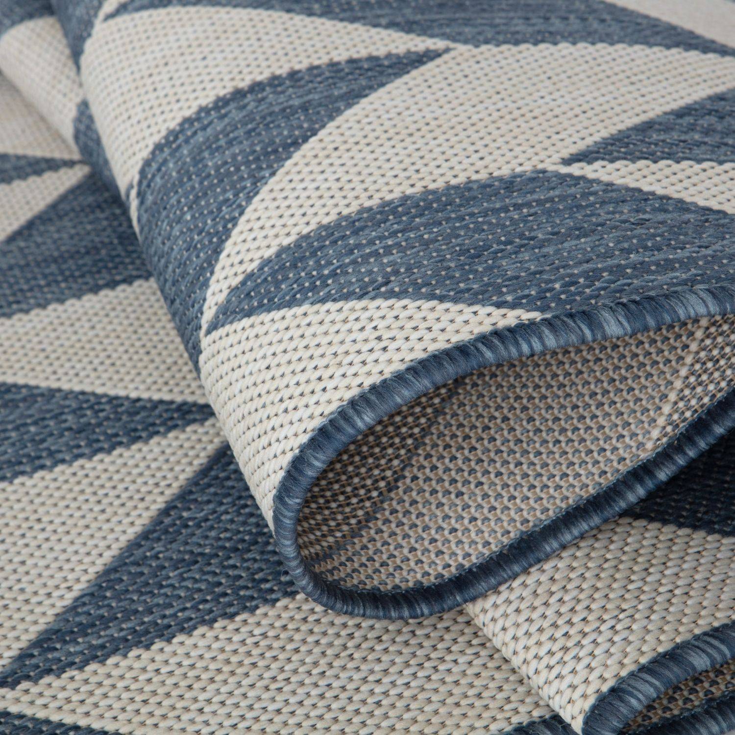 Ecology Outdoor Rug Blue | 600Blu