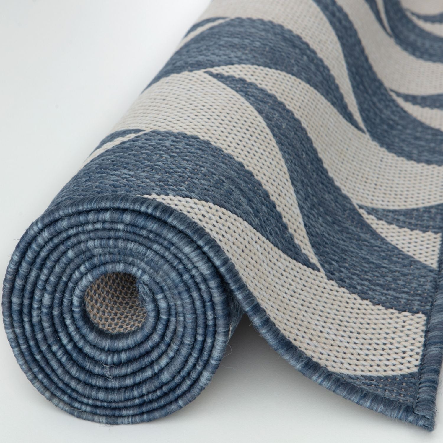 Ecology Outdoor Rug Blue | 600Blu