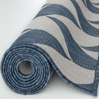Ecology Outdoor Rug Blue | 600Blu