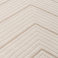 Carmel Cream-Beige Geometric Area Rug for Stylish Homes