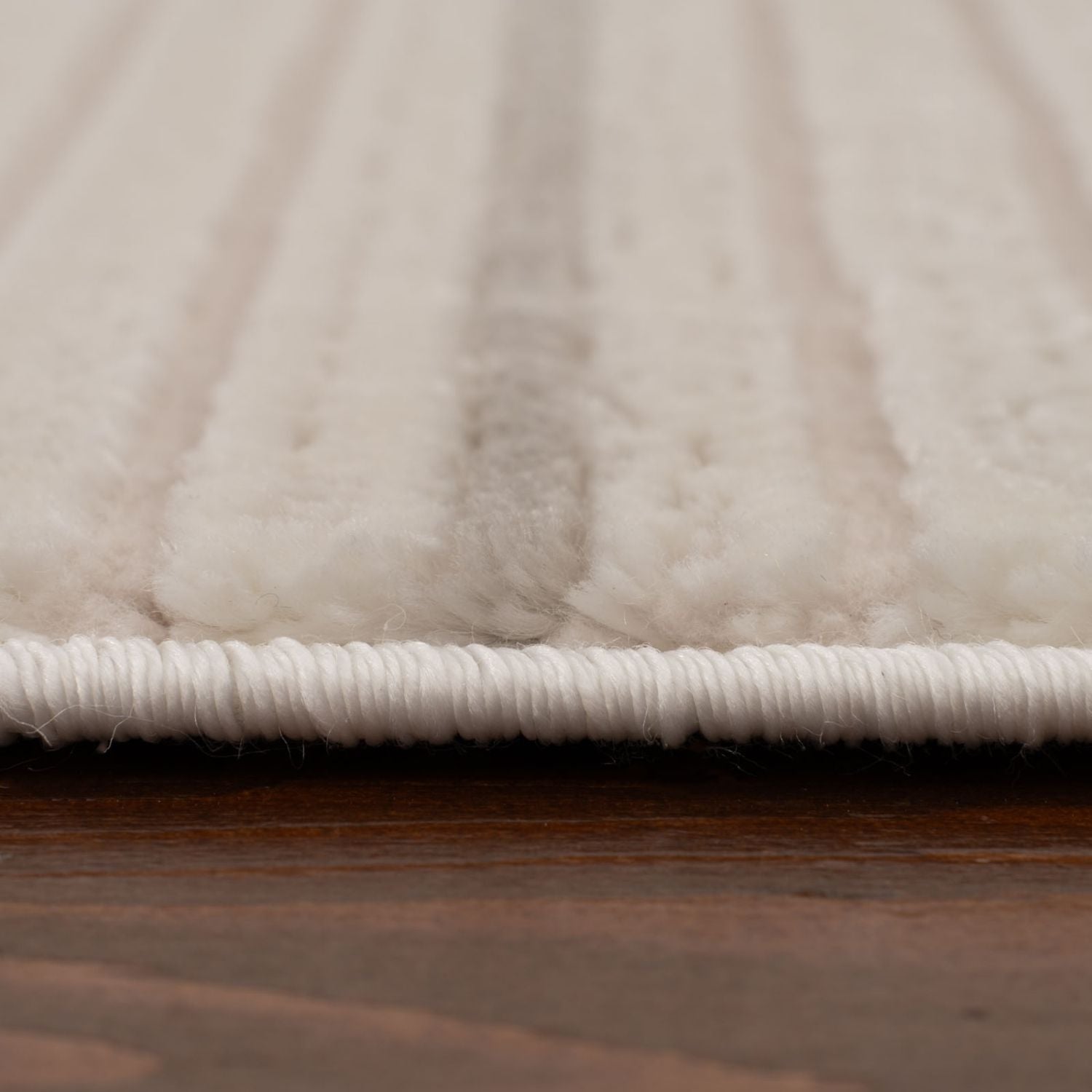 Carmel Cream-Grey Geometric Area Rug for Modern Elegance