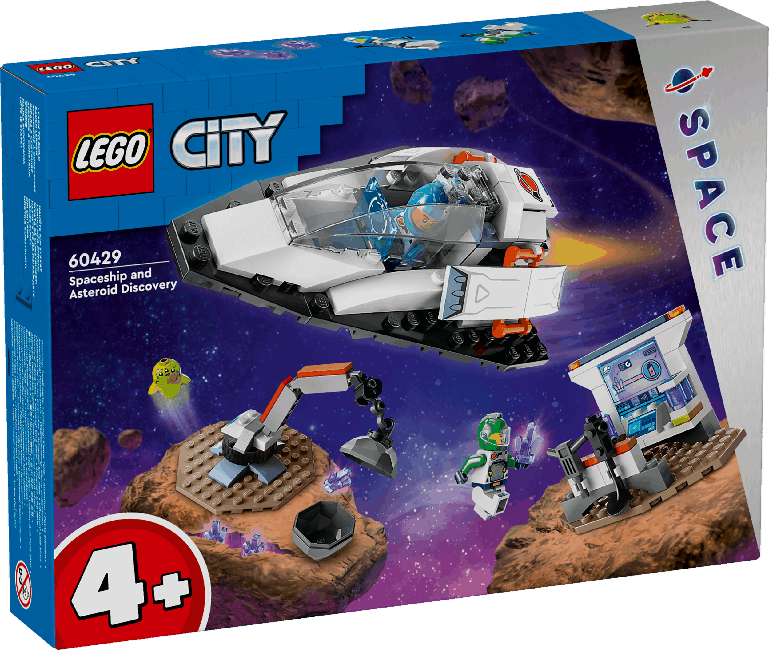 Lego City Space 60429 Spaceship and Asteroid Discovery for Ages 4 & Up