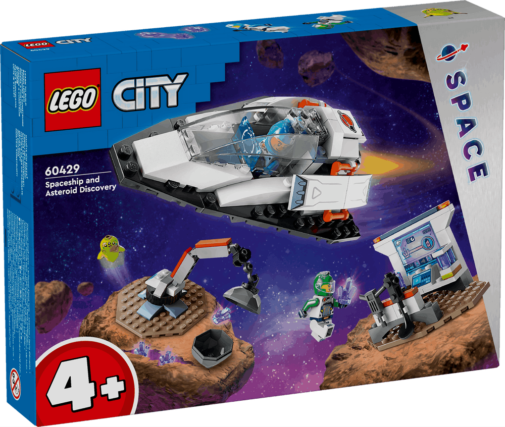 Lego City Space 60429 Spaceship and Asteroid Discovery for Ages 4 & Up