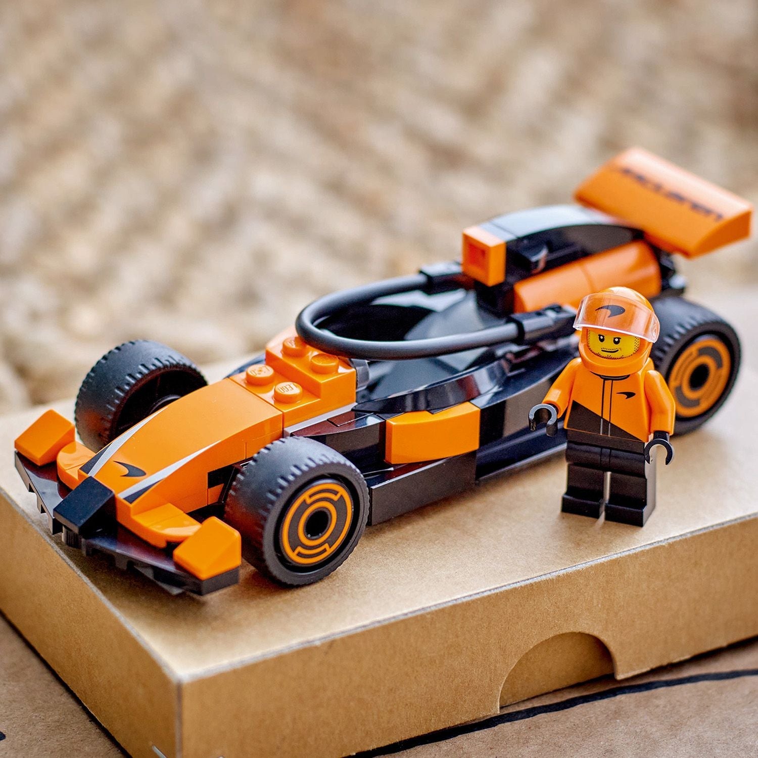 Lego City 60442 F1 Driver with McLaren Race Car Playset for Age 6 & Up