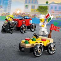 Lego City 60458 Pizza Vs. Fire Truck Race Car Pack for Ages 5 and Up
