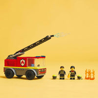 Lego City 60463 Fire Ladder Truck Buildable Playset for Ages 4 and Up