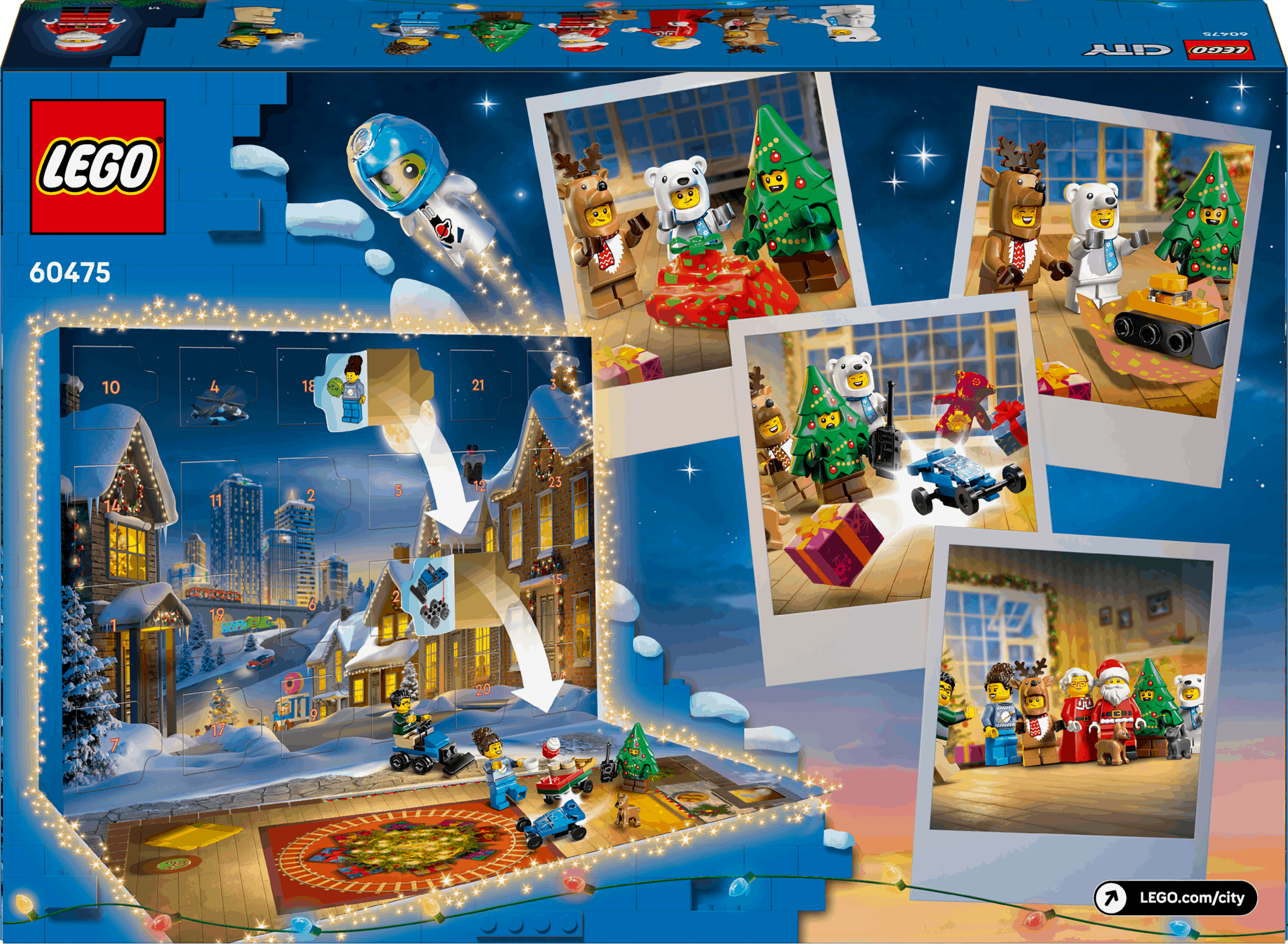 Lego City 60475 Christmas Advent Calendar 2025 Set for Ages 5 and Up
