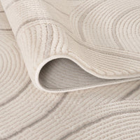 Carmel Cream-Grey Geometric Rug - Stylish Comfort for Every Room