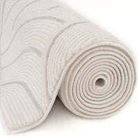 Carmel Cream-Grey Geometric Rug - Stylish Comfort for Every Room