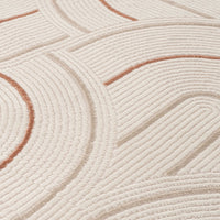 Carmel Cream-Terra Geometric Rug | 6070