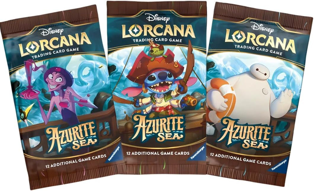 Disney Lorcana TCG Azurite Sea Set 6 - Booster Pack