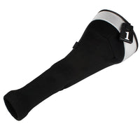 Andux 4pcs/Set Golf Wood Club Head Covers 460cc Driver with Long Neck Black