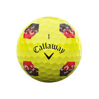 Callaway Golf Chrome Soft Premium Tour Golf Ball 2024 Yellow True Track