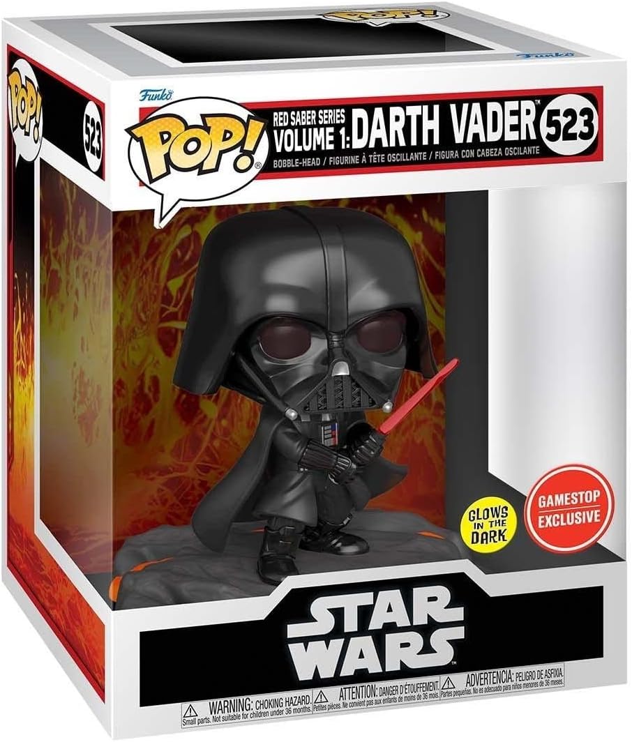 Funko Pop! Disney Star Wars: Darth Vader (Glow in The Dark) (Special Edition) #523