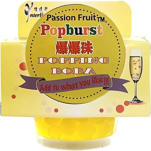 POPBURST Popping Boba - Passion Fruit 130g