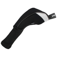 Andux 4pcs/Set Golf Wood Club Head Covers 460cc Driver with Long Neck Black