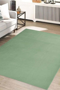 Maestro Solid Green Indoor Rug – Stylish and Durable Low-Pile Design