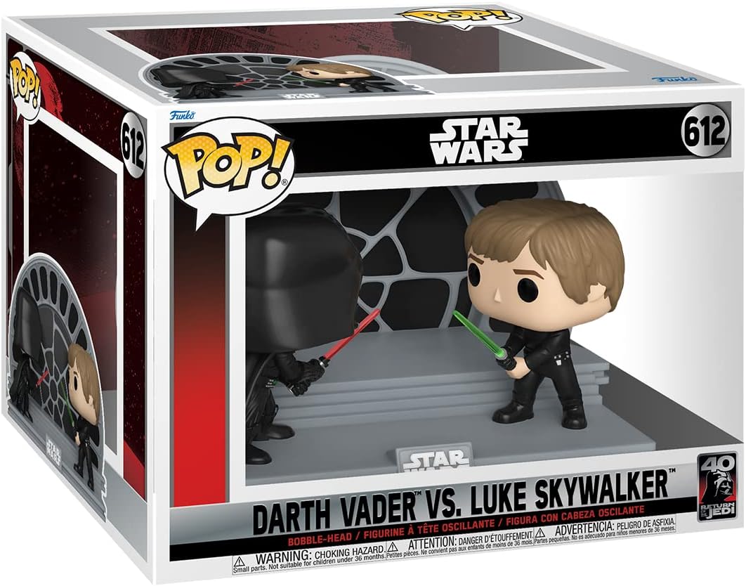 Funko POP! Moment: RotJ 40th - Luke Vs Vader - Star Wars