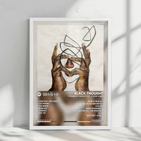 Black Thought "Streams of Thought, Vol. 3" Album Cover Poster - with Complete Tracklist