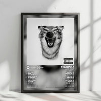 AZ "A.W.O.L." Album Cover Poster - with Complete Tracklist