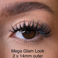 Self Adhesive Eyelashes - No Faff Lash - Kia Cat Eye Collection