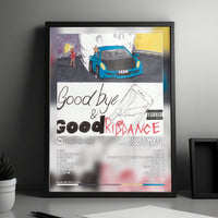 Juice WRLD "Goodbye & Good Riddance" Album Cover Poster - with Complete Tracklist