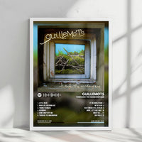 Guillemots "Through the Windowpane" Album Cover Poster - with Complete Tracklist