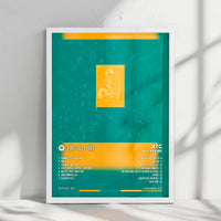 XTC "Skylarking" Album Cover Poster - with Complete Tracklist