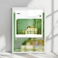 Thrice "The Artist In The Ambulance" Album Cover Poster - with Complete Tracklist