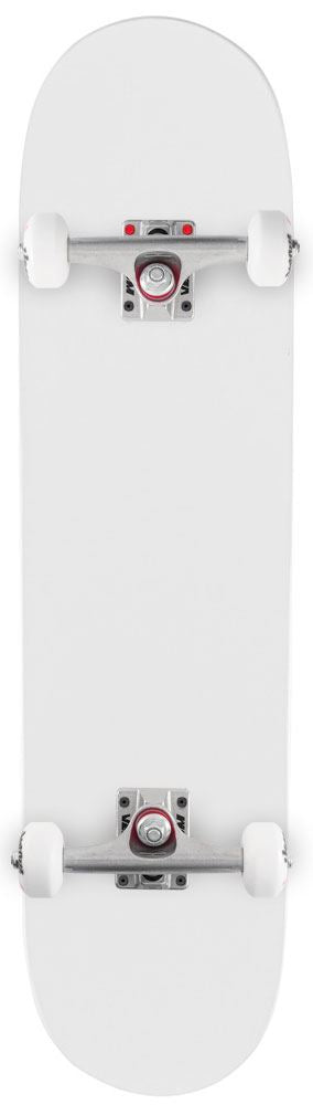 Venom Core Complete Built Skateboard - Matt White/Raw - 8.0"