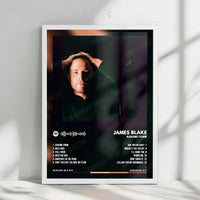 James Blake "Assume Form" Album Cover Poster - with Complete Tracklist