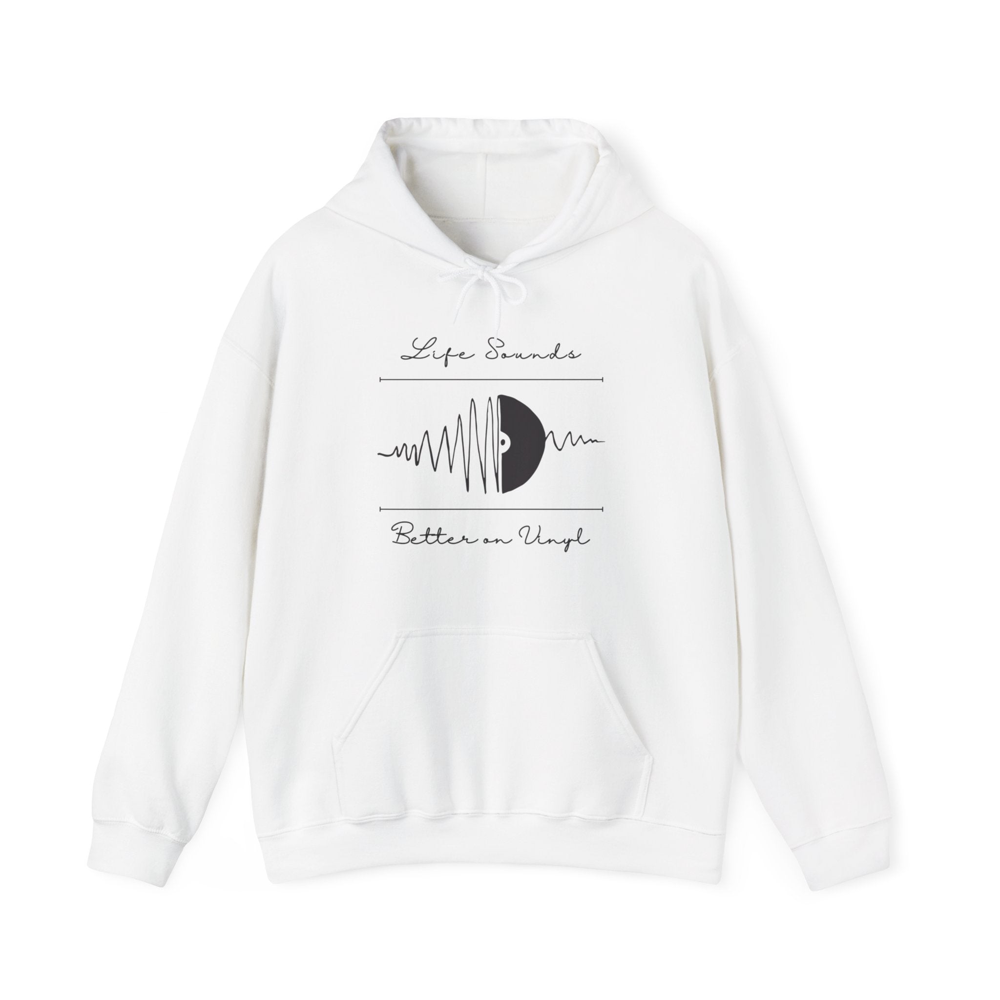 'Life Sounds Better on Vinyl' Men's Hoodie
