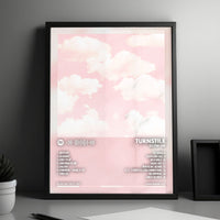 Turnstile "Glow On" Album Cover Poster - with Complete Tracklist