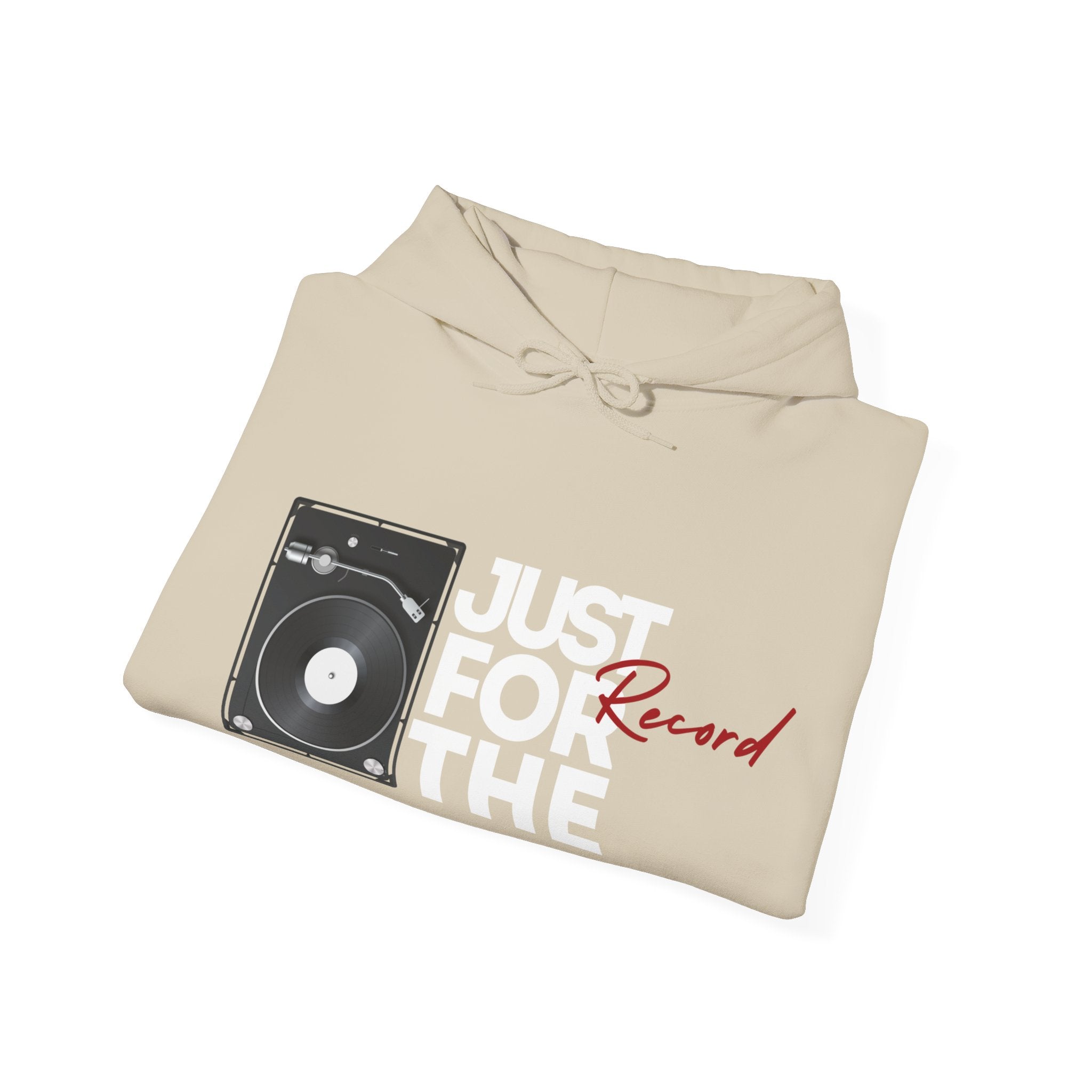 'Just for the Record' Men's Hoodie