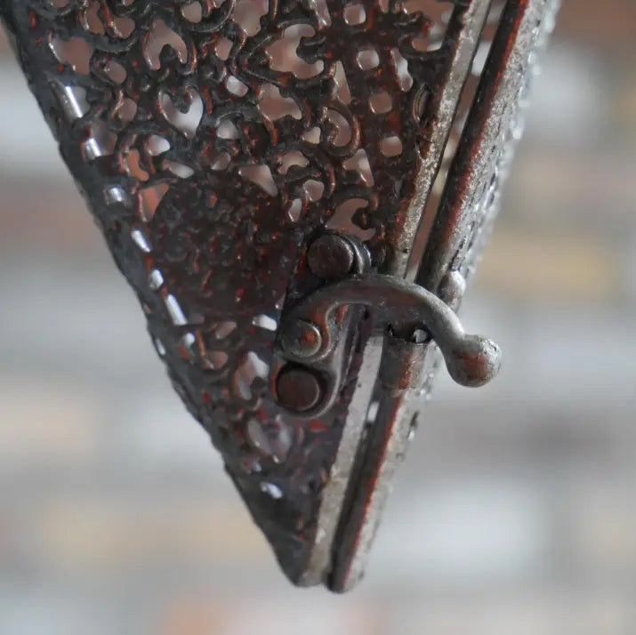 Lata Heart Lantern Hanging Decoration Tea Light Holder