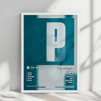 Portishead "Third" Album Cover Poster - with Complete Tracklist