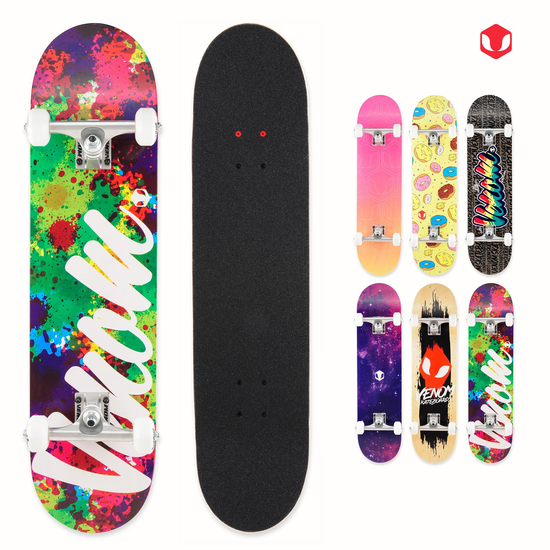 Venom Core Complete Skateboard - Splatter - 7.75"