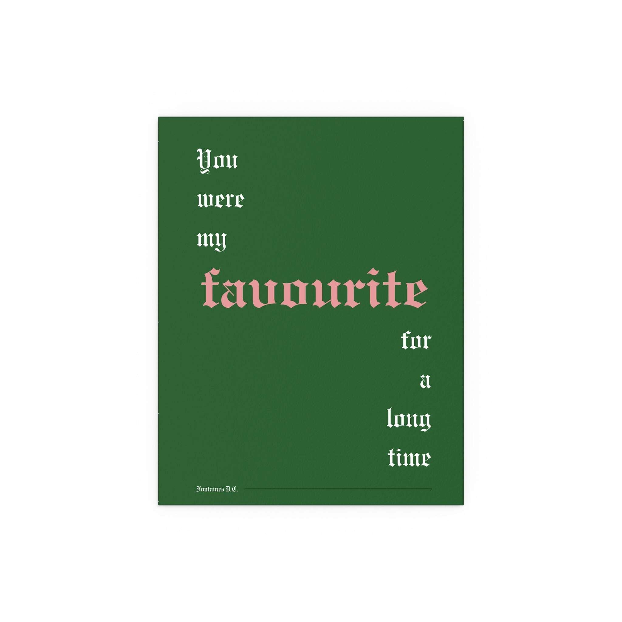 Fontaines DC - Favourite (Green)