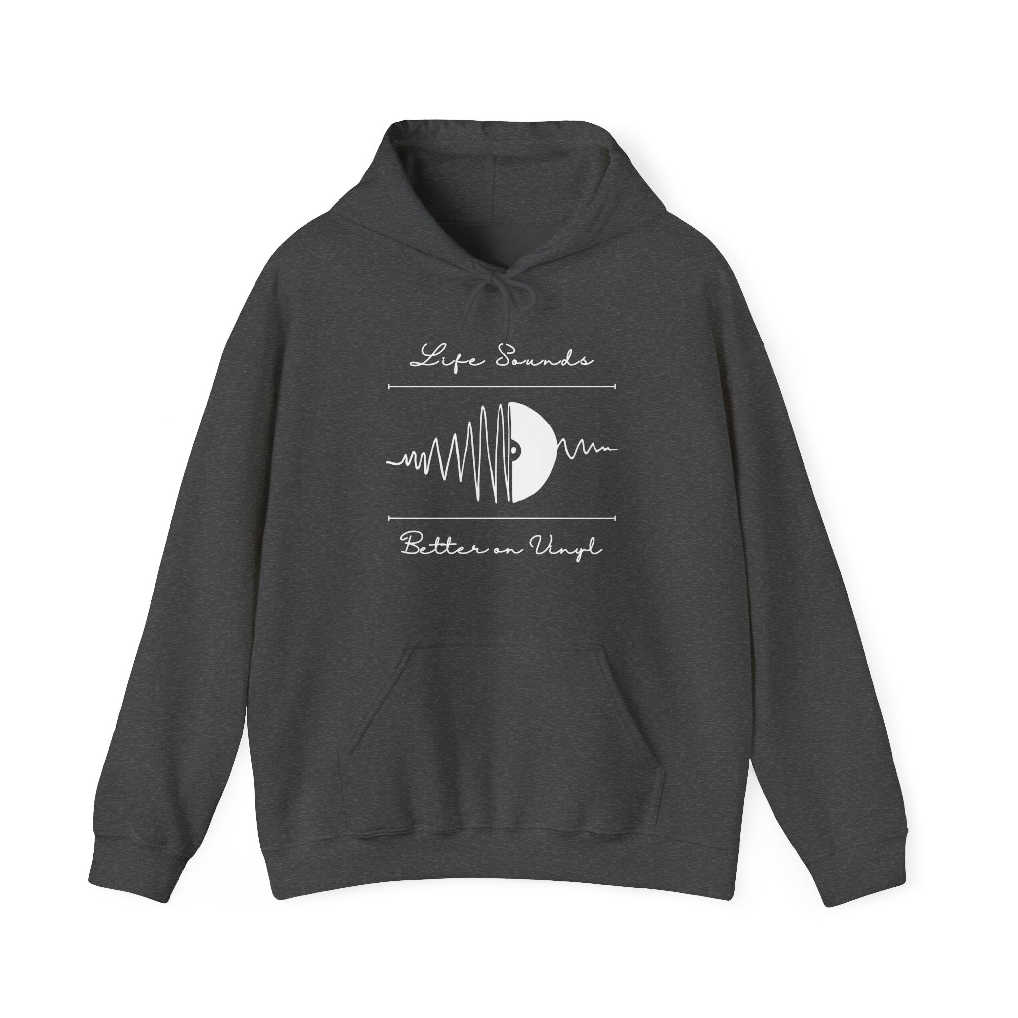 'Life Sounds Better on Vinyl' Men's Hoodie