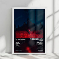 Phoebe Bridgers "Punisher  " Album Cover Poster - with Complete Tracklist