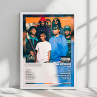 The Internet "Ego Death" Album Cover Poster - with Complete Tracklist