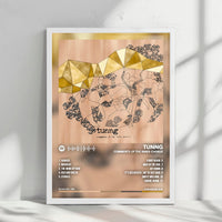 Tunng "Comments of the Inner Chorus" Album Cover Poster - with Complete Tracklist
