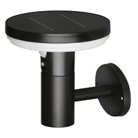4lite Antheia Solar IP54 Die-Cast Aluminium LED Outdoor Wall Light with Built in PIR Motion Sensor